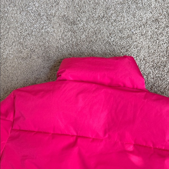 Forever 21 Bright Pink Women’s Puffer Jacket - Picture 5 of 5